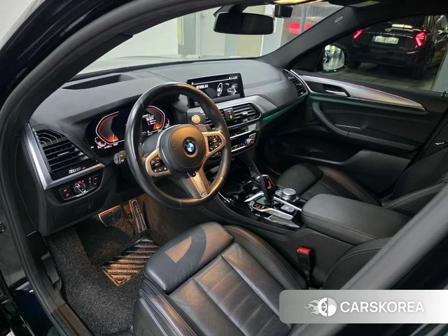 BMW X4 (G02) 2021 Черный из Кореи, фото 6