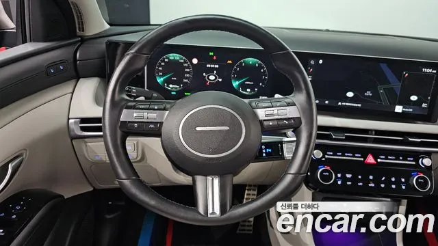 Hyundai The New Tucson Hybrid (NX4) 2024 Серый из Кореи, фото 6