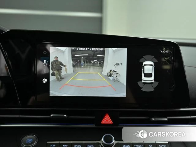 Hyundai The New Avante Hybrid (CN7) 2023 Серебристо-серый из Кореи, фото 6