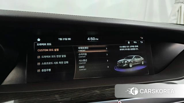 Genesis G90 2019 Черный из Кореи, фото 6