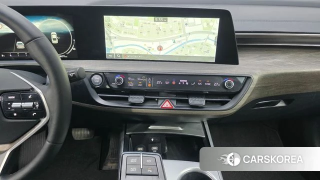 Kia K8 Hybrid 2022 Серебристо-серый из Кореи, фото 6