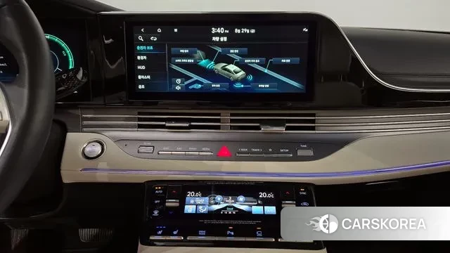 Hyundai The New Grandeur IG Hybrid 2021 Черный из Кореи, фото 6