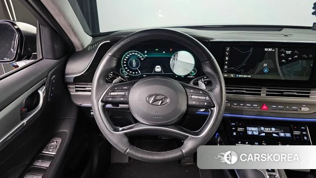 Hyundai The New Grandeur IG Hybrid 2020 Серый из Кореи, фото 6
