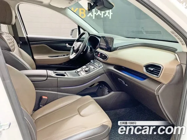 Hyundai The New Santa Fe 2022 Жемчужный цвет из Кореи, фото 6