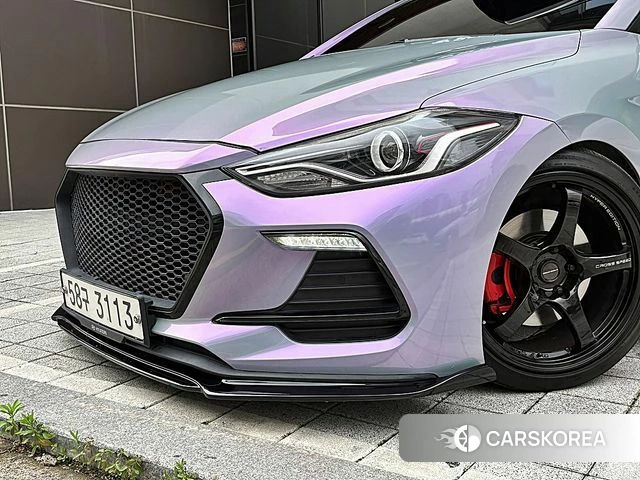 Hyundai Avante AD 2018 Светло-серебряный цвет из Кореи, фото 6