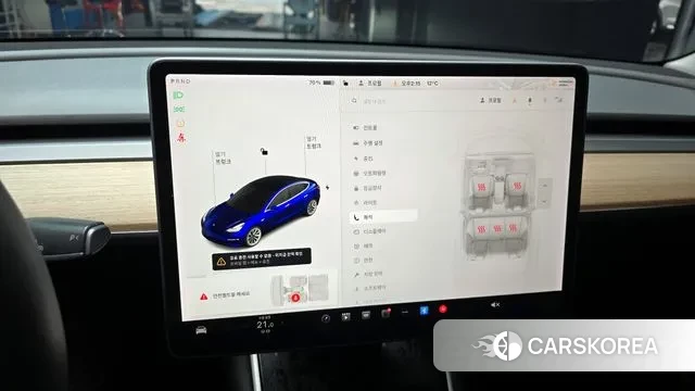 Tesla Model 3 2020 Синий из Кореи, фото 6