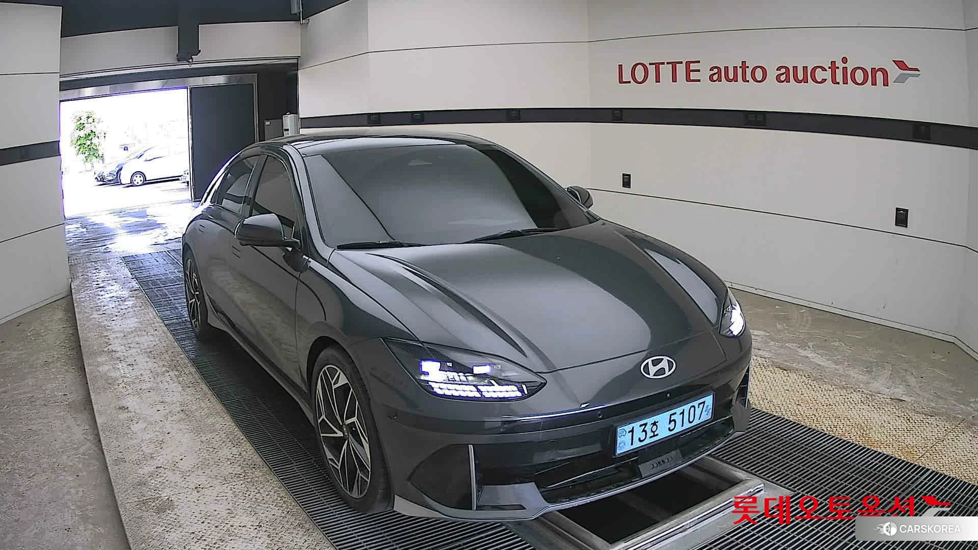 Hyundai IONIQ 6 2023 Nocturne Grey Metallic из Кореи, фото 6