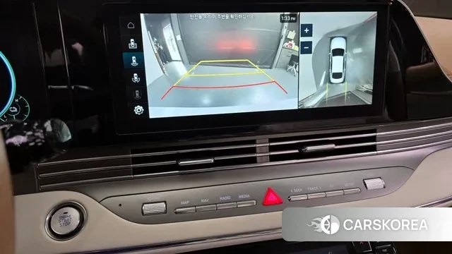 Hyundai The New Grandeur IG Hybrid 2021 Белый из Кореи, фото 6