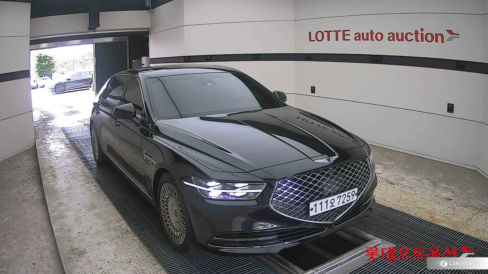 Hyundai G90 2020 Черный из Кореи, фото 6