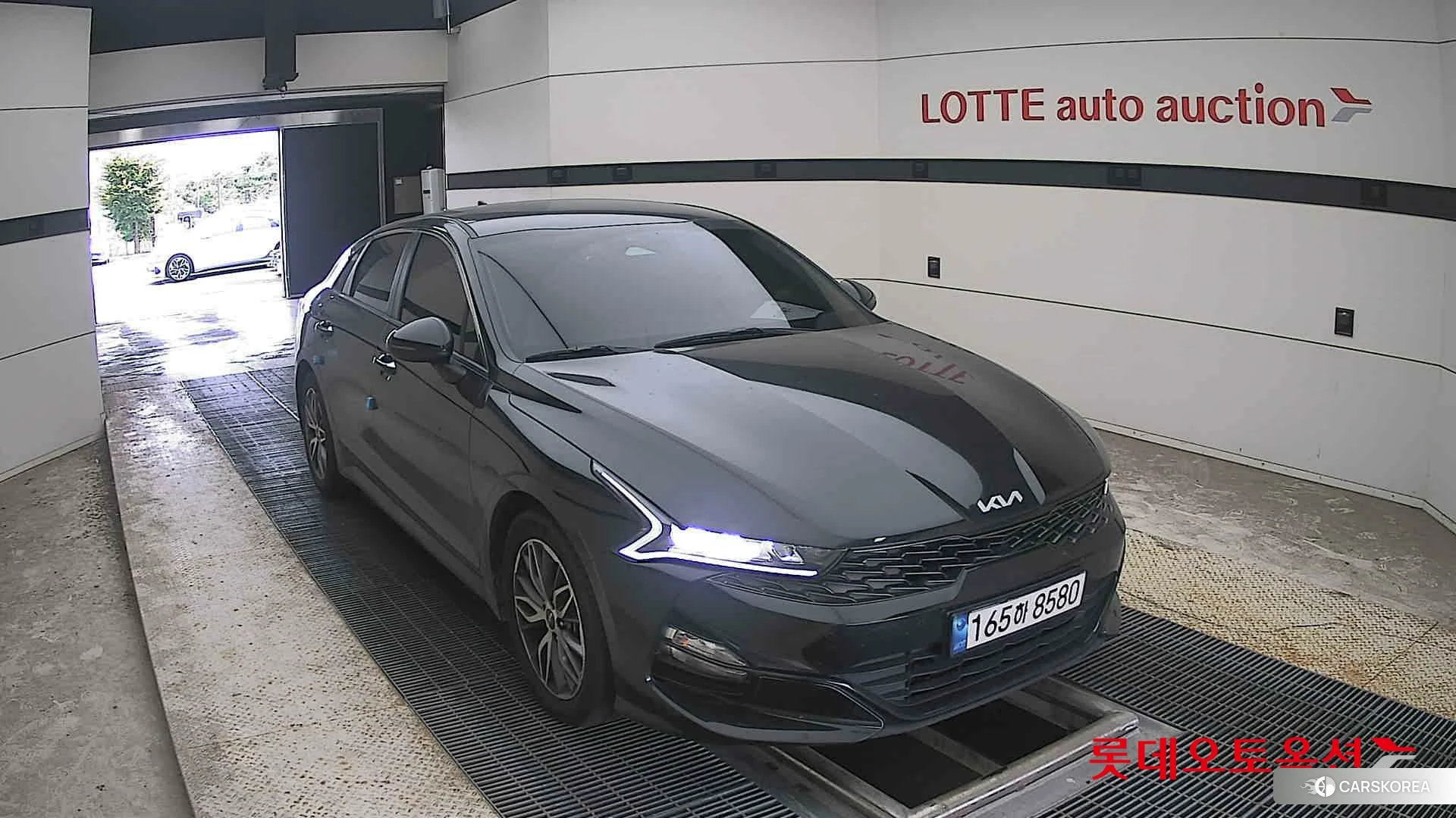 Kia K5 2022 Aurora Black Pearl из Кореи, фото 6