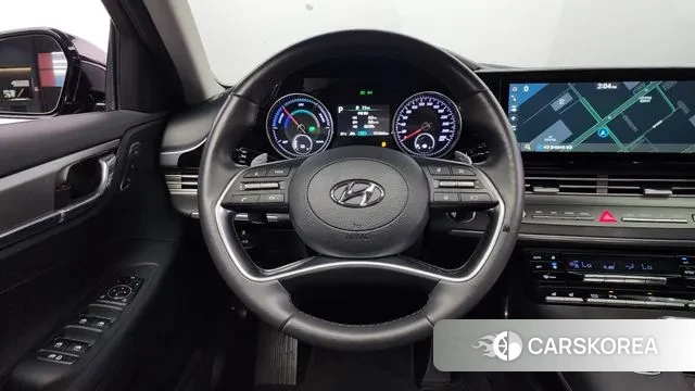 Hyundai The New Grandeur IG Hybrid 2021 Черный из Кореи, фото 6