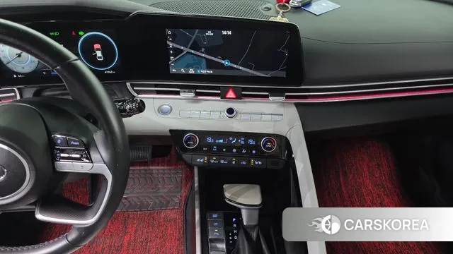 Hyundai Avante (CN7) 2022 Красный из Кореи, фото 6