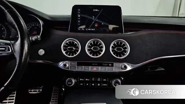 Kia Stinger 2018 Темно-зеленый из Кореи, фото 6