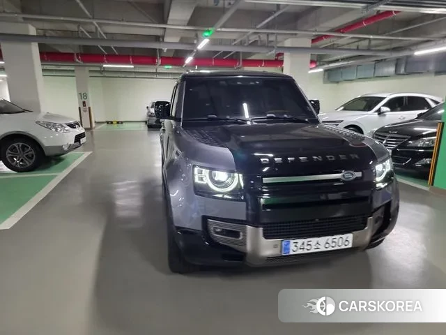 Land Rover Defender (L663) 2023 Серебряный двухцветный из Кореи, фото 6