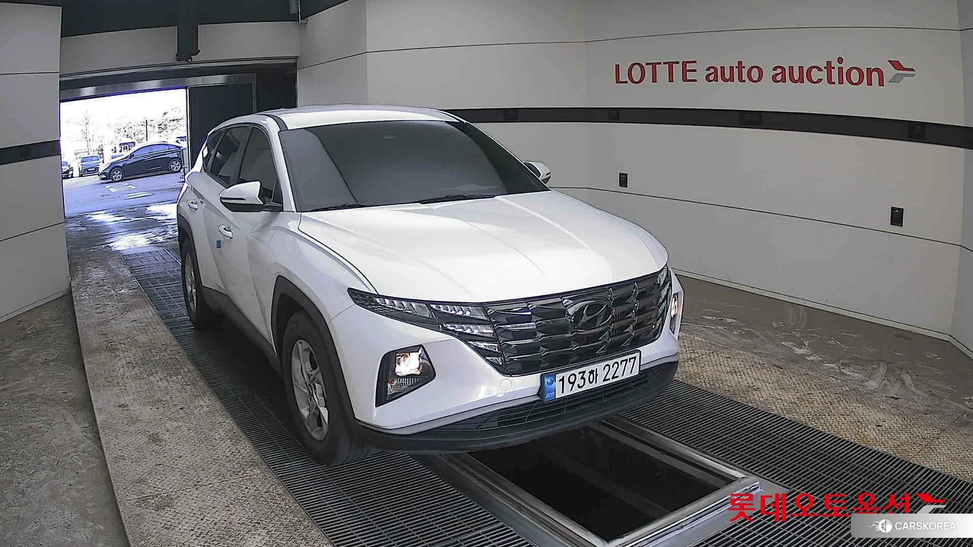 Hyundai Tucson 2022 Creamy White Pearl из Кореи, фото 6