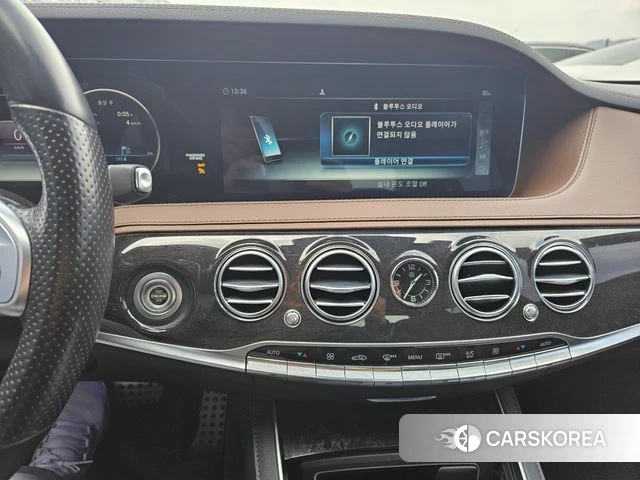 Mercedes-Benz S-Class W222 2018 Серебряный из Кореи, фото 6