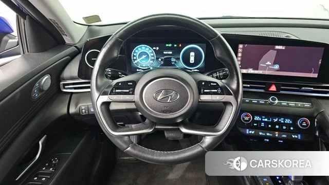 Hyundai Avante Hybrid (CN7) 2022 Синий из Кореи, фото 6