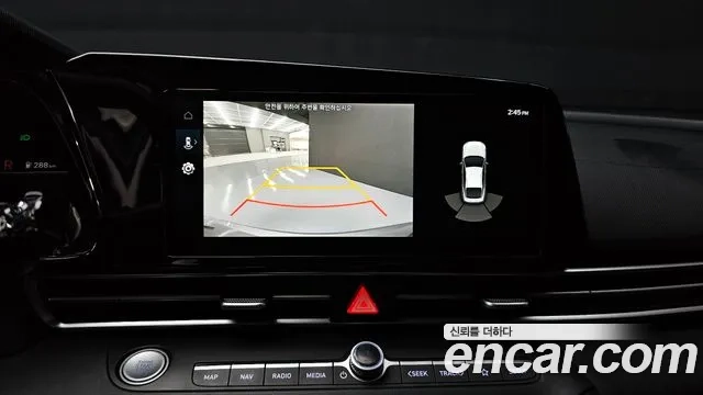 Hyundai Avante Hybrid (CN7) 2021 Серебристо-серый из Кореи, фото 6