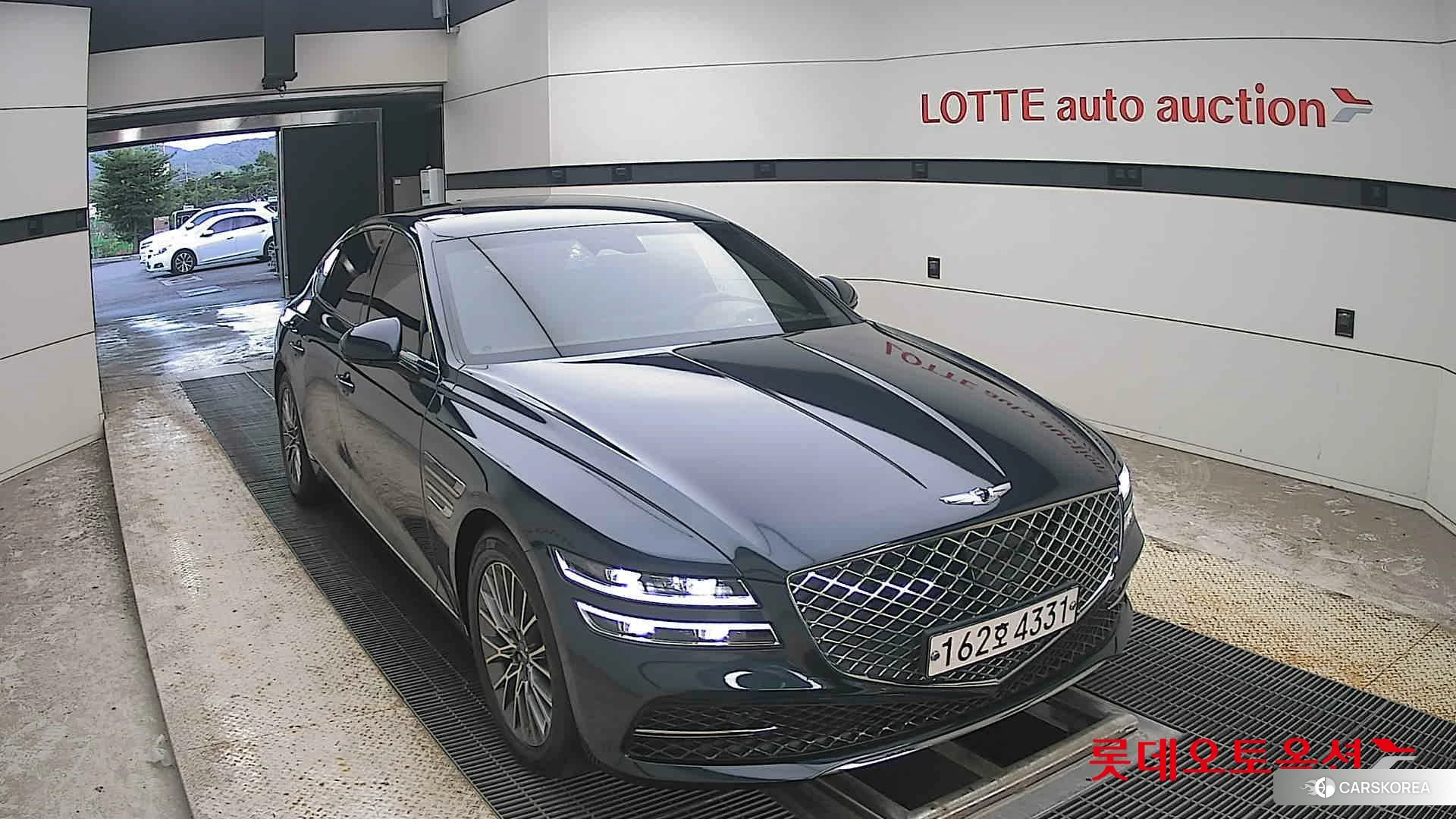 Hyundai G80 2021 Tasman Blue из Кореи, фото 6