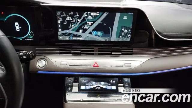 Hyundai The New Grandeur IG 2021 Черный из Кореи, фото 6