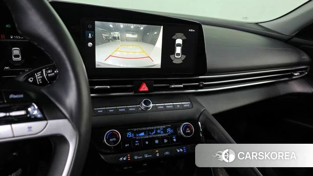 Hyundai Avante Hybrid (CN7) 2020 Темно-зеленый из Кореи, фото 6