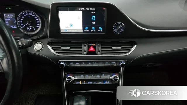 Hyundai Grandeur IG Hybrid 2019 Черный из Кореи, фото 6