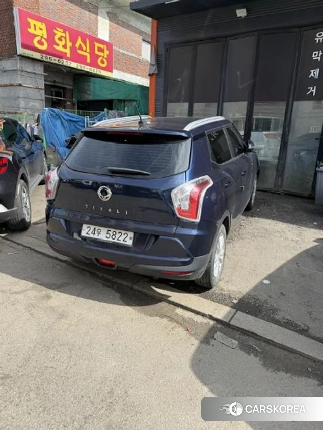 Ssangyong Tivoli Armor 2018 Синий из Кореи, фото 6