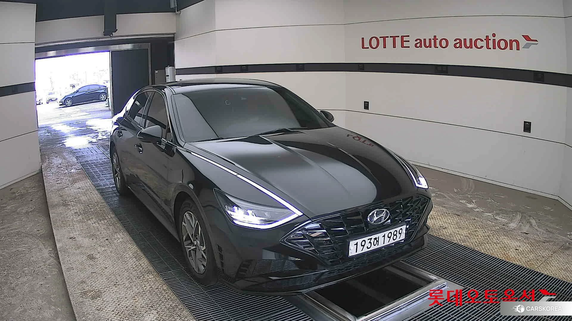 Hyundai Sonata 2022 Midnight Black Pearl из Кореи, фото 6