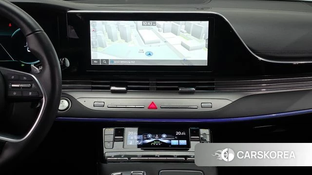Hyundai The New Grandeur IG Hybrid 2022 Белый из Кореи, фото 6