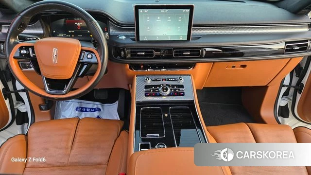 Lincoln Aviator 2nd generation 2023 Белый из Кореи, фото 6