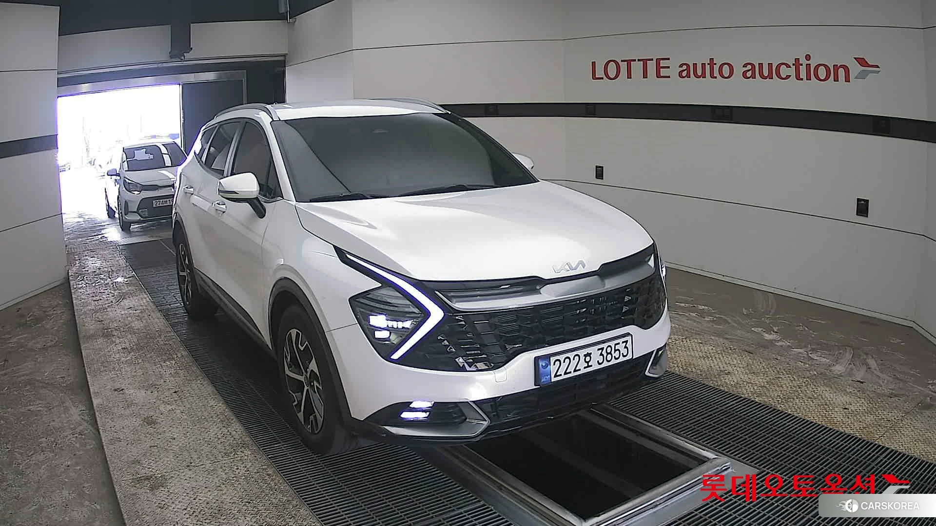 Kia Sportage Hybrid 2024 Snow White Pearl из Кореи, фото 6