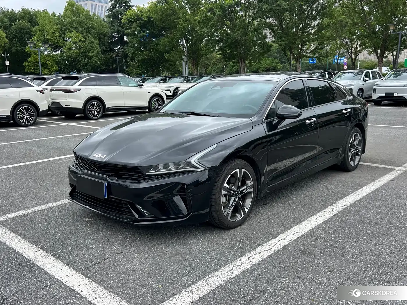Kia K5 2024 Черный из Китая, фото 6