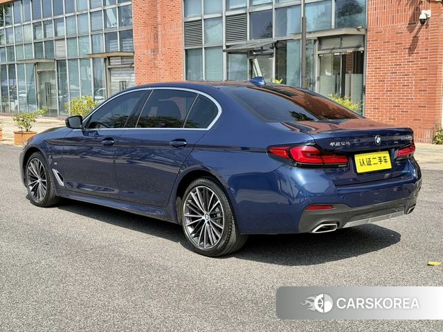 BMW 5 series 2021 Синий из Китая, фото 6