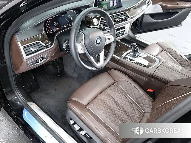 BMW 7 Series (G11) 2022 Черный из Кореи, фото 6