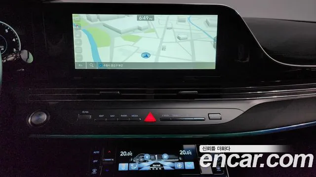 Hyundai The New Grandeur IG 2021 Черный из Кореи, фото 6