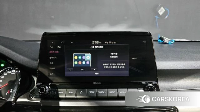 Kia Seltos 2021 Черный из Кореи, фото 6