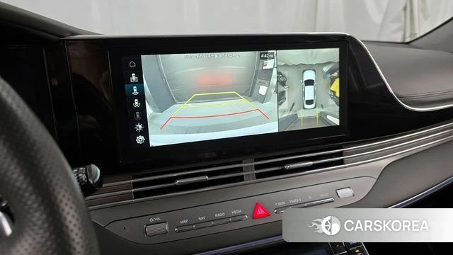 Hyundai The New Grandeur IG Hybrid 2020 Белый из Кореи, фото 6