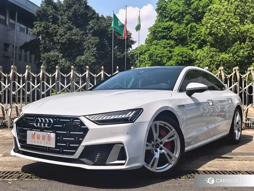 Audi A7L 2023 Белый из Китая, фото 6