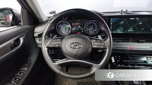Hyundai The New Grandeur IG Hybrid 2021 Серый из Кореи, фото 6