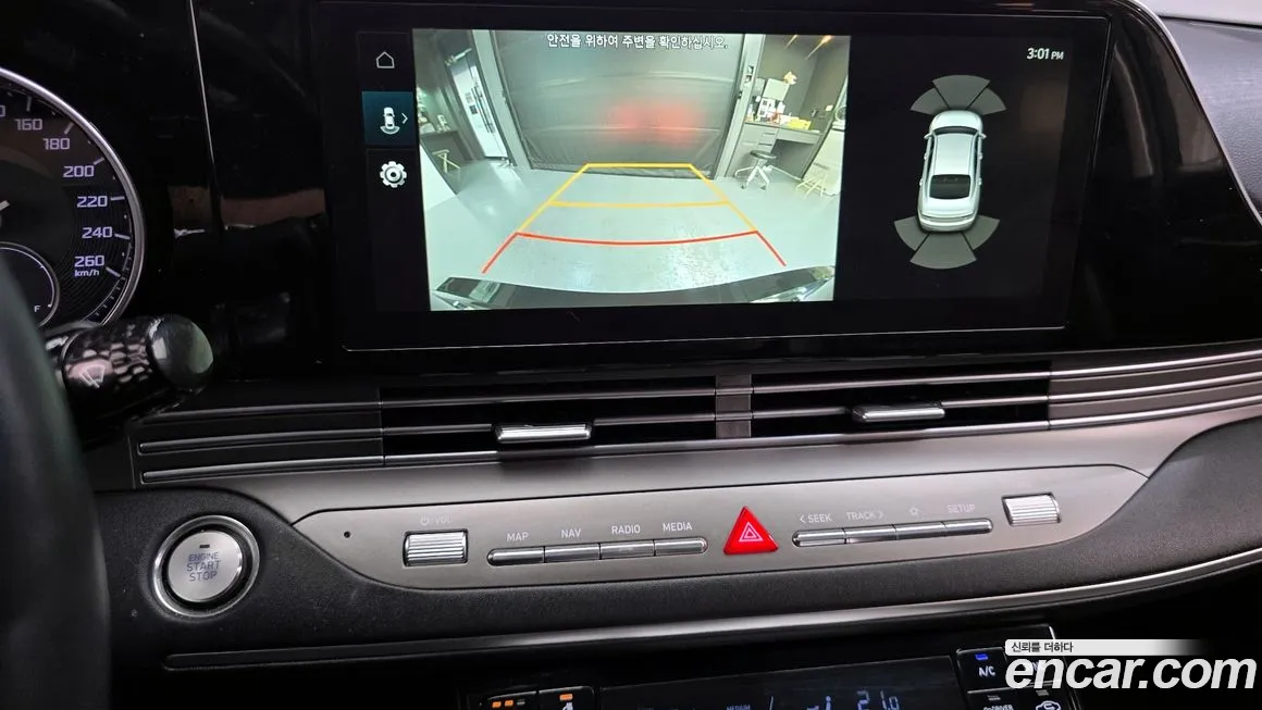 Hyundai The New Grandeur IG Hybrid 2020 Черный из Кореи, фото 6