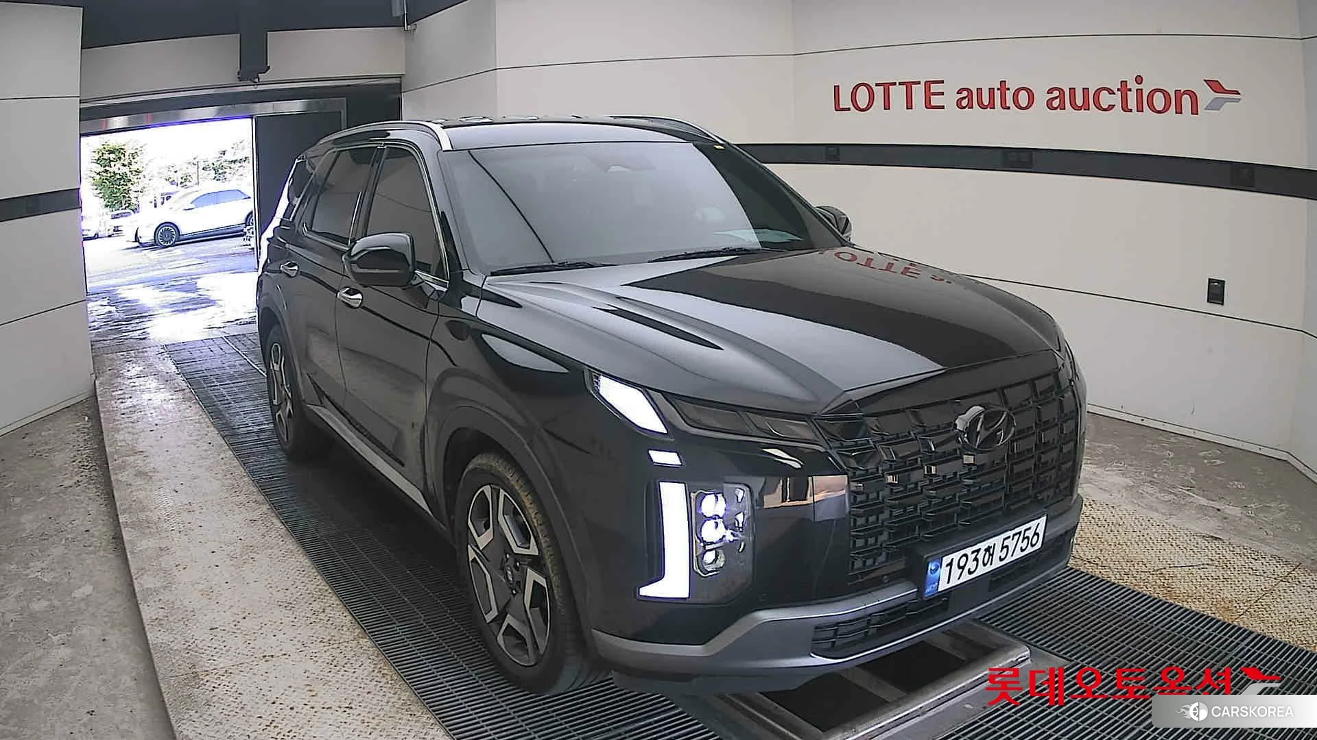 Hyundai Palisade 2023 Abyss Black Pearl из Кореи, фото 6