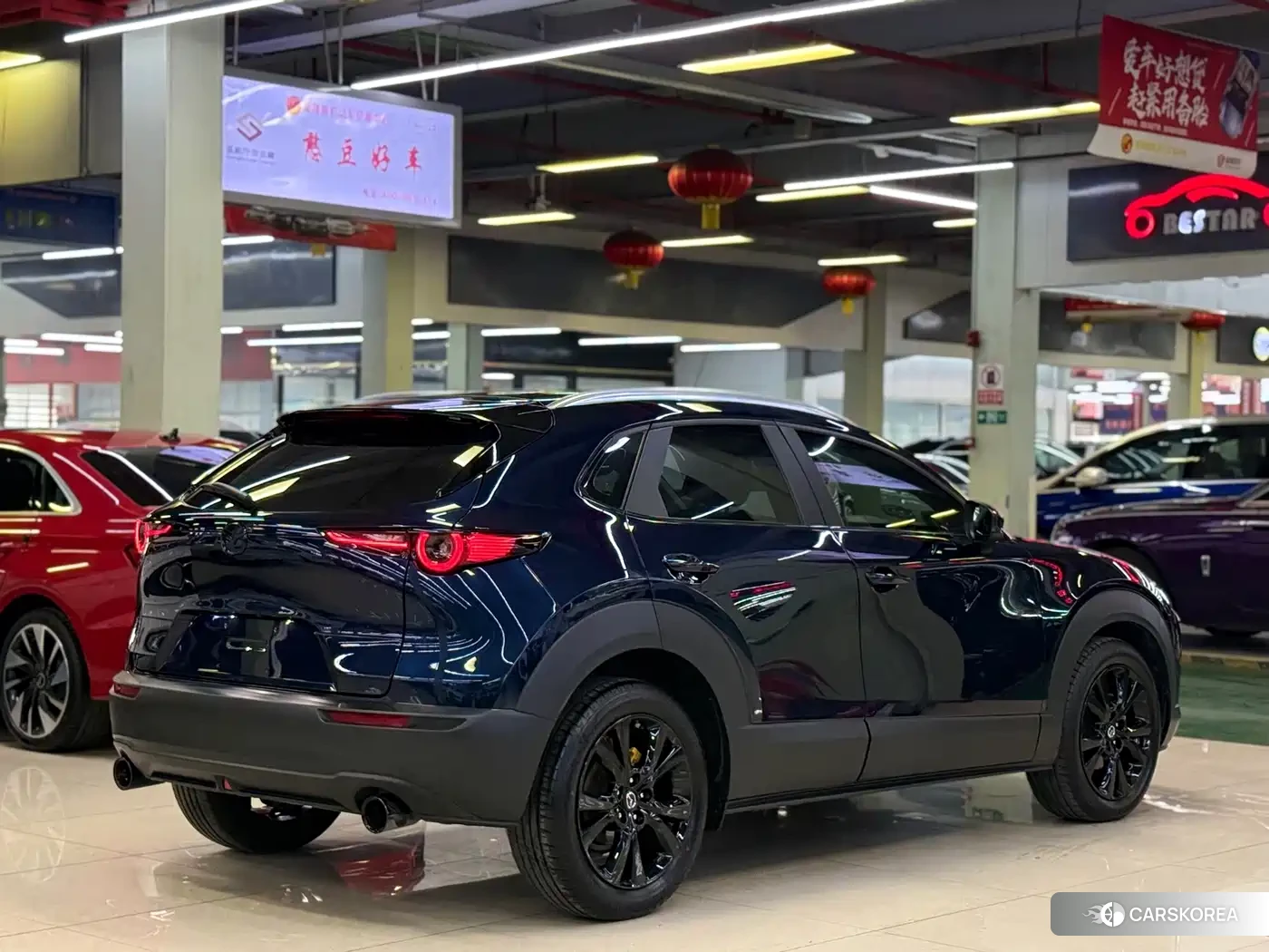Mazda CX-30 2025 Синий из Китая, фото 6