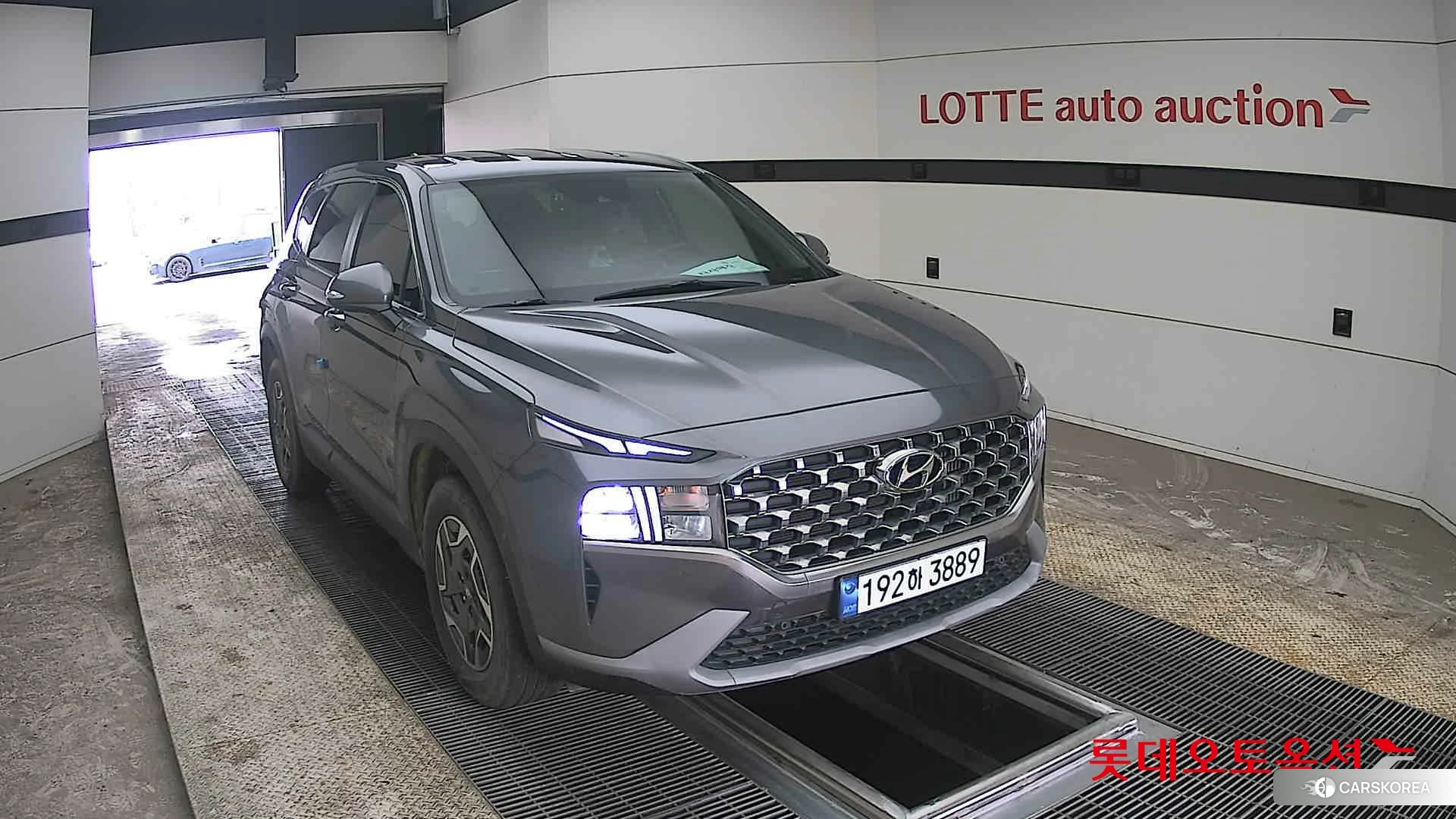 Hyundai Santa Fe Hybrid 2023 Magnetic Grey Metallic из Кореи, фото 6