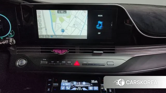 Hyundai The New Grandeur IG Hybrid 2022 Черный из Кореи, фото 6