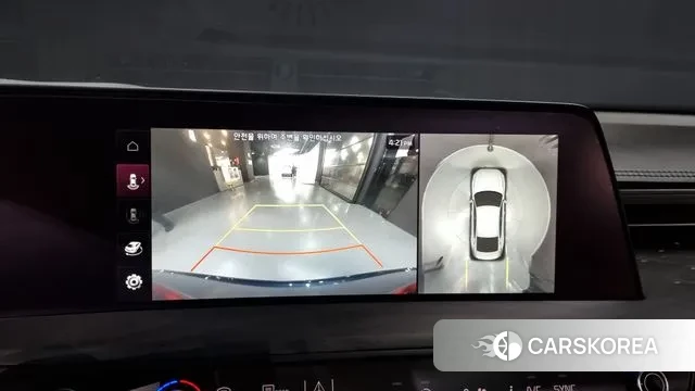 Kia K8 Hybrid 2021 Синий из Кореи, фото 6