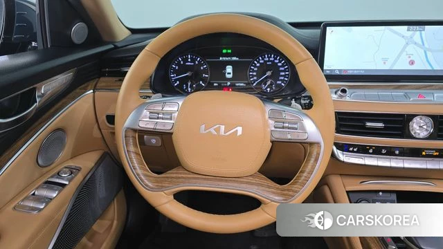 Kia The New K9 2nd generation 2021 Темно-зеленый из Кореи, фото 6