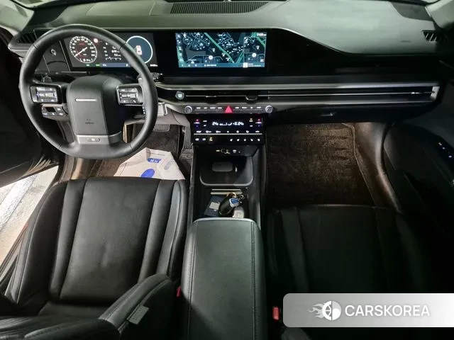 Hyundai Grandeur Hybrid (GN7) 2023 Черный из Кореи, фото 6