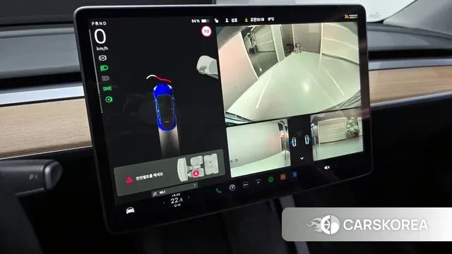 Tesla Model Y 2021 Синий из Кореи, фото 6