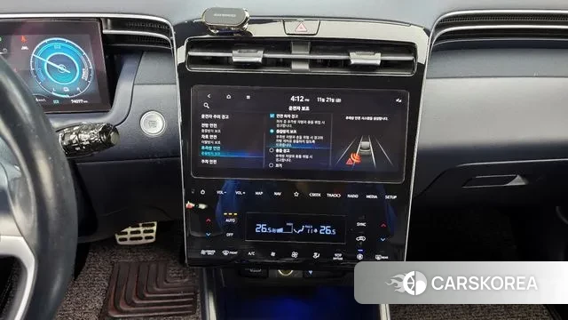 Hyundai Tucson Hybrid (NX4) 2021 Серый из Кореи, фото 6