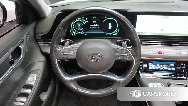 Hyundai The New Grandeur IG Hybrid 2020 Белый из Кореи, фото 6